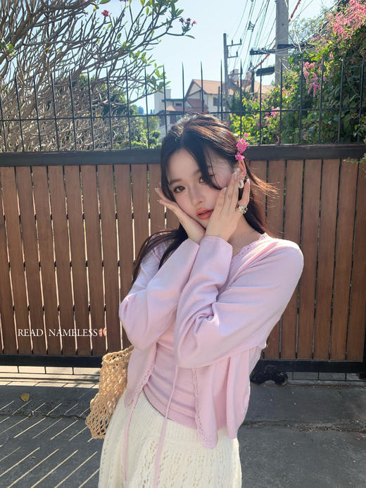 Read Nameless /樱花粉羊毛混纺两件套 2025/3/8 商品图4