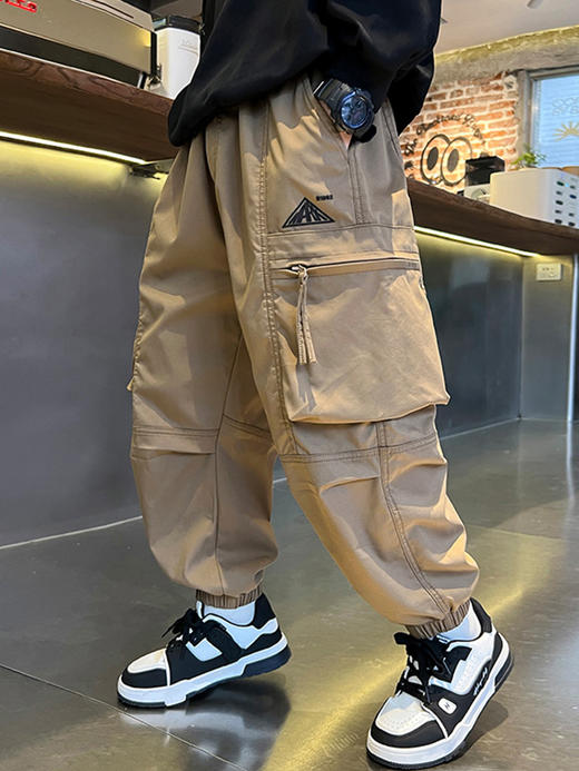 帅出天际的儿童工装裤👖【西蒙日记小山拉链束腿工装裤3320】❗2025最新版本！升级面料➕升级版型 商品图1