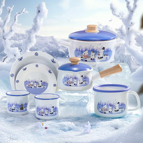 【FUJIHORO 富士珐琅】MOOMIN姆明垂钓系列珐琅餐具