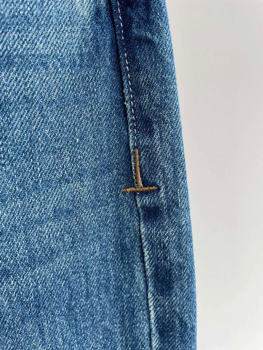 37-5 独家圆正 TF猫爪水洗 X209土耳其牛仔棉 小直筒 九分牛仔裤 优雅帅气 商品图6