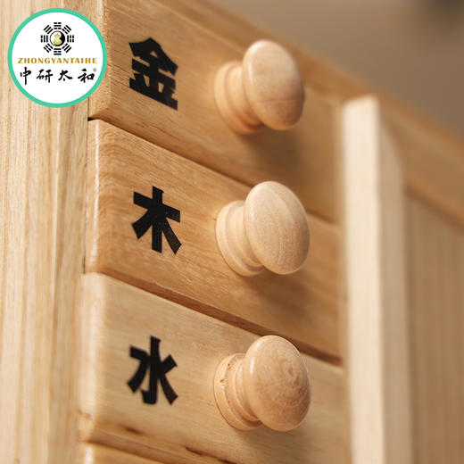 桐木手提柜实木箱子茶饼古典中式多层收纳药箱手饰桐木提篮 商品图2