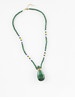 MELI&MOLI |孔雀石大号水滴吊坠孔雀石圆珠蜜蜡珠项链—五行之木 商品缩略图1