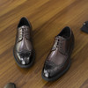 新款男士圆头三接/布洛克内增高雕花德比皮鞋  四款两色可选 商品缩略图3