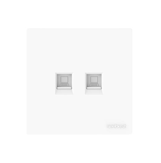 Q3S水晶白 系列电子信息（插座） 商品图3