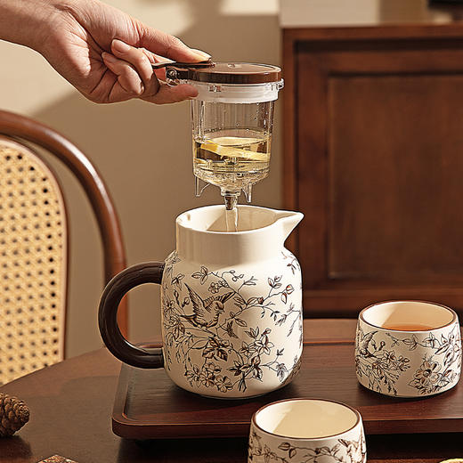 摩登主妇茶壶套装乔迁新居陶瓷马克杯子结婚新婚礼物茶杯水杯茶具 商品图2