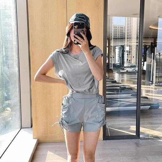 跃牌【周游世界系列】2025春夏新品美国PIMA棉短款短袖宽松透气柔软T恤TP0805 商品图3