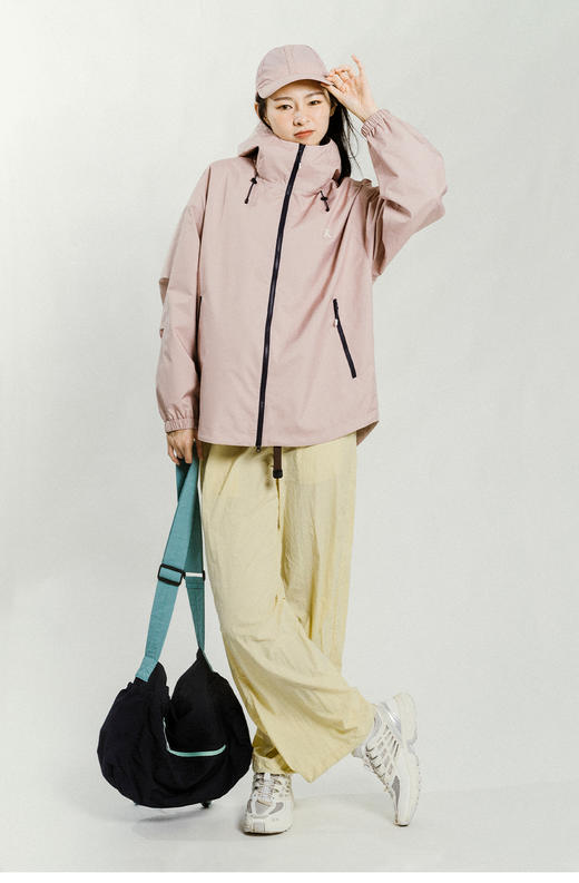 【童品会专属】 ACMEITEM爱棵米 户外亲子防泼水休闲长裤宽松明线耐磨长裤子男女GAG3020314A/GAG3020248A 商品图5