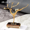 【彼达思】罗比罗丹 其乐融融 纯铜鹿摆件轻奢家用商务 商品缩略图0