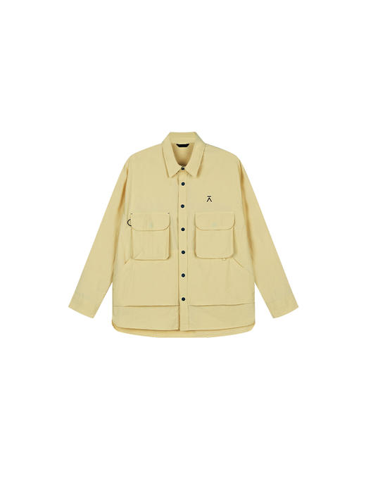 【品牌直发】ACMEITEM爱棵米 户外亲子防泼水衬衫翻领耐磨宽松长袖衬衣男女GAG3030249A/GAG3030313A 商品图4