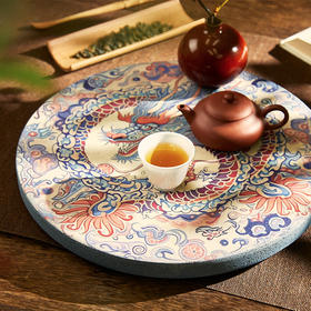 巴蜀汉陶干泡茶承丨方寸之间吸水于无形