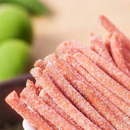 【当陈皮遇上青梅，酸中带甜，甜中带甘】味滋源陈皮梅条 青梅话梅棒 办公室零食小吃 解馋酸甜下午茶 果干蜜饯-QQ 商品图2