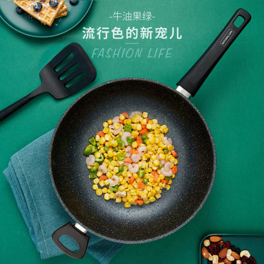 【分仓直发包邮】爱仕达晶石磁通新不粘炒锅CL32S8WG 商品图5