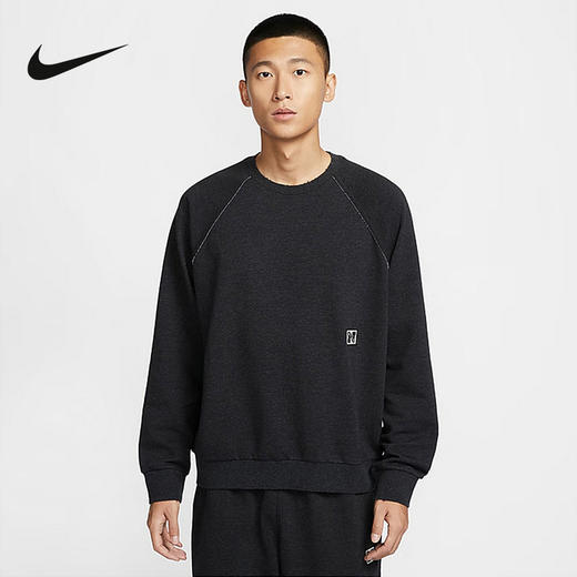 Nike耐克2025新款春季男子宽松舒适休闲运动针织套头衫HJ3137-010 商品图0