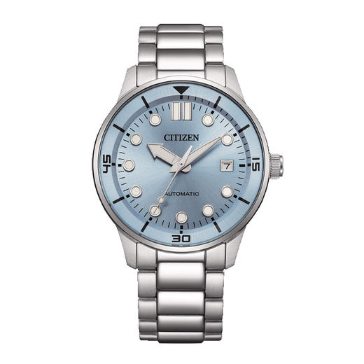 西铁城/CITIZEN机械机芯日历夜光防水商务时尚男表NJ0191-83L 商品图1