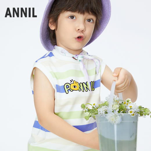 男童针织两件套夏季新款安奈儿童装实体店同款XB522723 商品图1