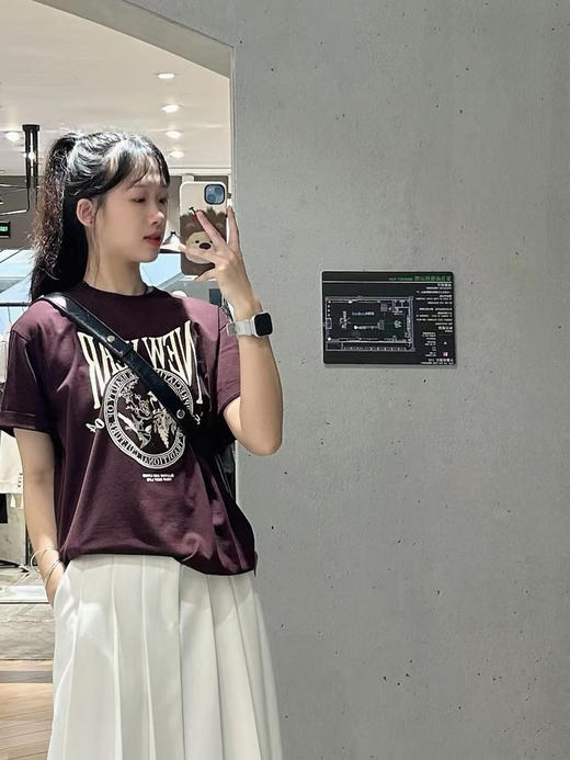 【高品质私服】【MC植绒印花短袖T恤】穿着干爽且透气，挺括有型G1182-CC【无标出货 介意慎拍】 商品图4