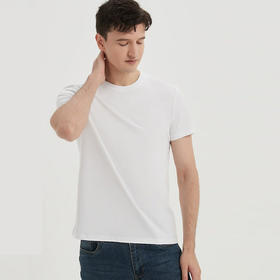 岸纾 清凉触感索罗娜新疆长绒棉T恤短袖（7色可选）T1230