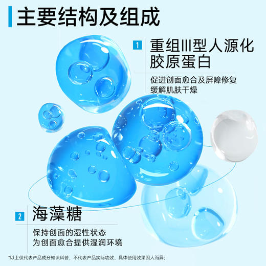 悦丝汀医用重组胶原蛋白喷剂敷料 光子水光术后创面械号修复喷雾 商品图3