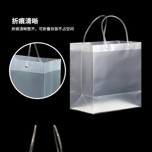 pvc透明手提袋【1斤】2元1个.整捆10个.200个起包邮 商品图2
