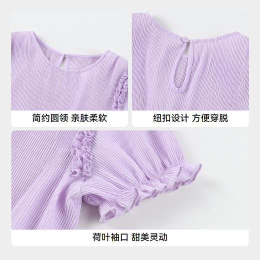 女童短袖衬衣夏季新款安奈儿童装实体店同款XG521705 商品图4