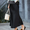 【林栖设计小店】（现货）优雅半身裙缎面复古法式百搭鱼尾修身显瘦气质2025春夏新品裙子女1952091 商品缩略图1