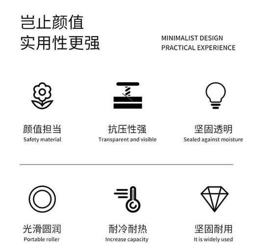 韩国 昌信  母婴材质加厚ABS 浴室洗刷组合（水瓢+凳子+脸盆+漱口杯）安全环保 商品图2