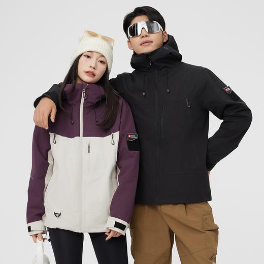 SWISS MILITARY瑞士军工/冲锋衣男女同款春秋高级感 防水户外冲锋衣 外壳  1888 商品图5