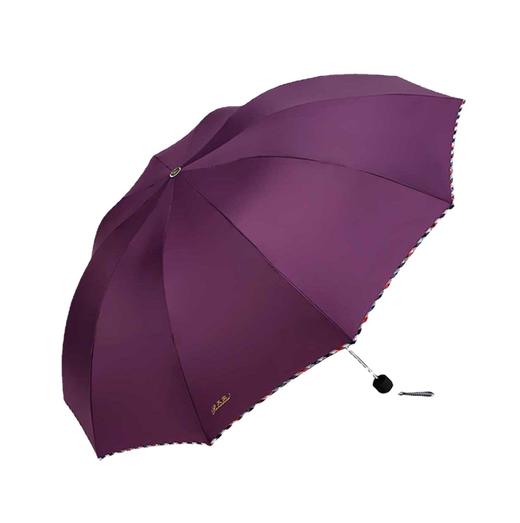 【十骨支撑柔韧，大面积覆盖】雨打伞声，情暖心间。一把伞，遮风挡雨，承载爱意。天堂伞3311e，男女同款，为爱相随。 商品图4