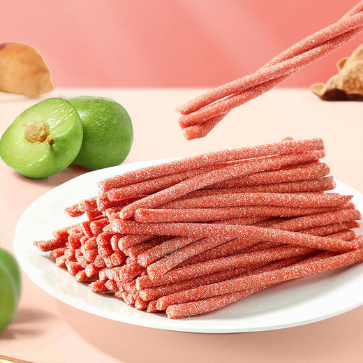 【当陈皮遇上青梅，酸中带甜，甜中带甘】味滋源陈皮梅条 青梅话梅棒 办公室零食小吃 解馋酸甜下午茶 果干蜜饯-QQ 商品图1