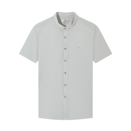 【中华立领】柒牌短袖衬衫男士2025夏季新品含莫代尔休闲简约衬衣128A70720 商品图4