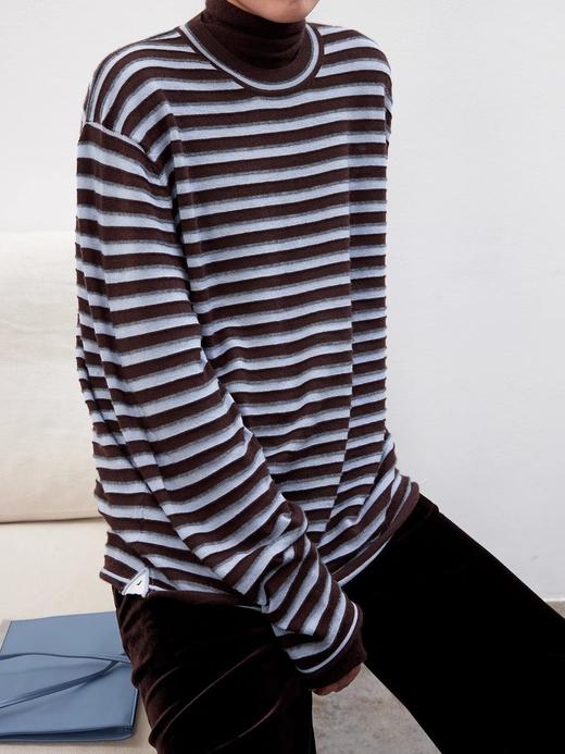 【高品质私服】【CC 立体条纹提花打底衫】独家定制，6A级重磅真丝纱G0628-CC【无标出货 介意慎拍】 商品图5