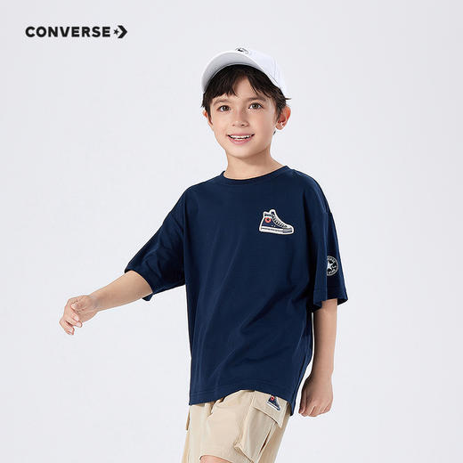 CONVERSE 夏 大童小童 儿童童装T恤 CNVN-TE-G053 商品图1