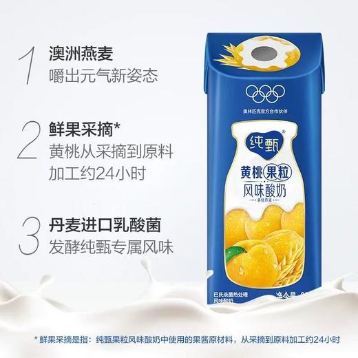 纯甄风味  黄桃燕麦200g*10盒 商品图1