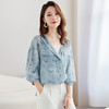 QS-12599362【真丝女装源头工厂】2025夏款真丝衬衫女高级感双绉衬衣12599362 商品缩略图0
