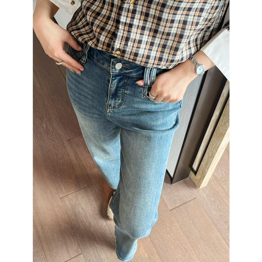 2503113   弹力九分直筒裤 土耳其🇹🇷牛仔 商品图6