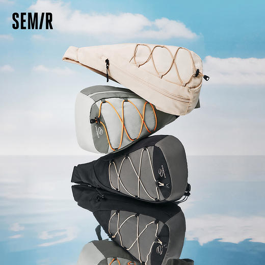 森马腰包男山系户外胸包登山骑行徒步轻便背包2025新款斜挎包情侣 商品图0