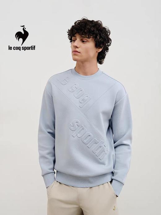 【大都会】金标 乐卡克法国公鸡春秋季男子圆领卫衣套头衫上衣 商品图1