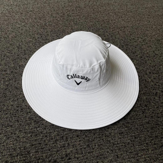 正品卡拉威高尔夫大帽沿，大圆顶遮阳帽，侧面透气孔设计，均码！可以调节大小！防晒 遮阳 无敌防晒 商品图0