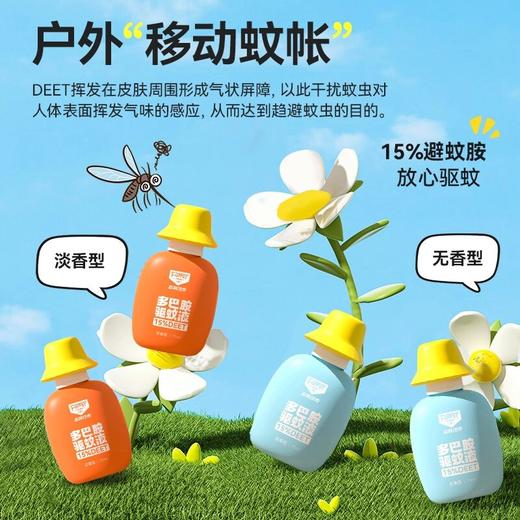 森林地带儿童多巴胺驱蚊液便携防蚊水75ml  XHR 商品图1