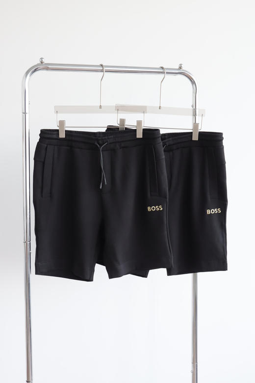 H.B 金标刺绣 弹力混纺短裤中裤 DK345 商品图2