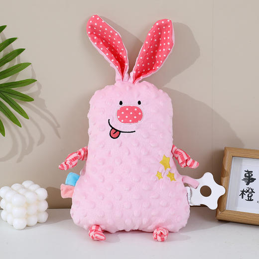 哄睡神器豆豆绒安抚巾玩偶玩具（婴儿可入口啃咬） 商品图5