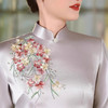 LHS-C170高端喜婆婆婚宴装平时可穿2025春季新款婚礼礼服高贵醋酸旗袍 商品缩略图2