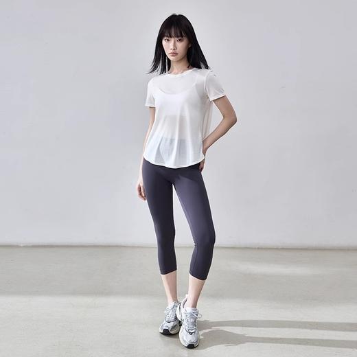 跃牌【周游世界系列】2025春夏新品瑜伽服女天丝莱赛尔吸湿速干运动上衣TP0831 商品图4