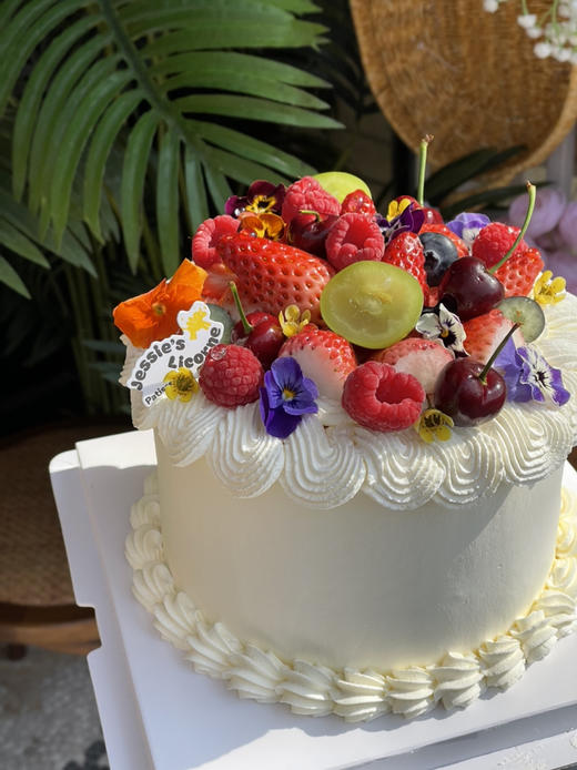 简约水果鲜果奶油蛋糕 商品图0
