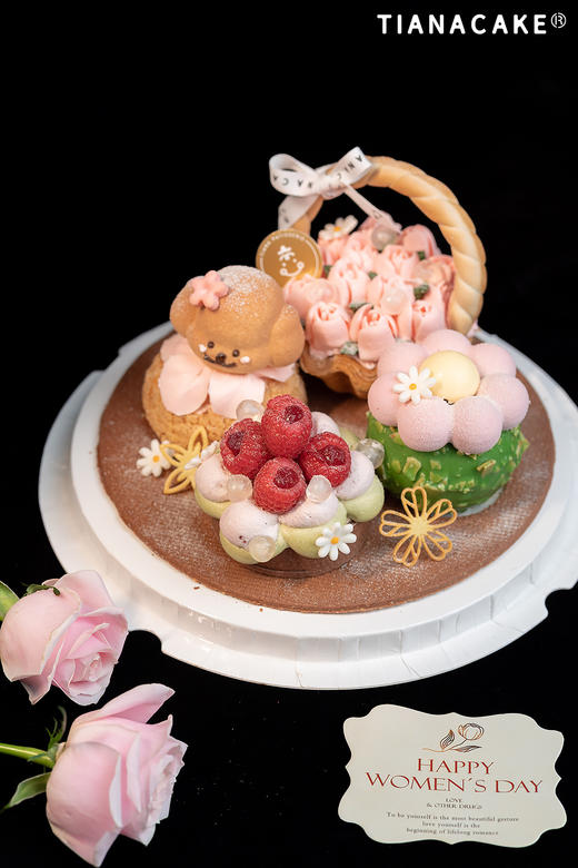 🌷 甜野絮语四重奏🌷（四口味甜品盘） 商品图0