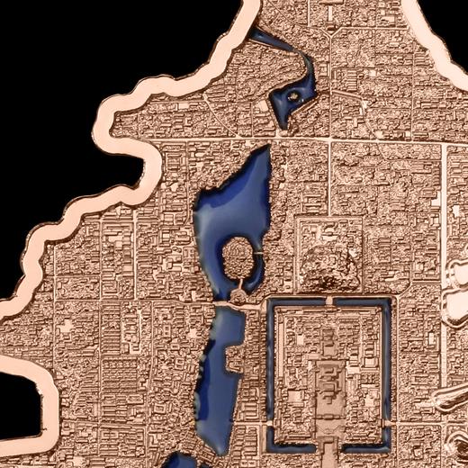 北京角楼形纪念币！2025萨摩亚世界城市系列！镶嵌珐琅！ 商品图7