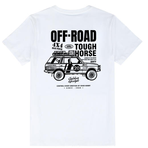 夏新品男士微弹短袖T恤defender图案设计印花越野户外露营休闲t NMT-2209 商品图3