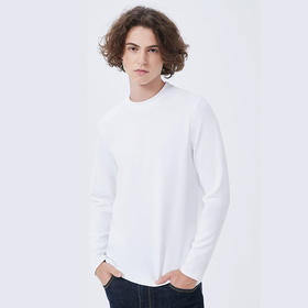 岸纾 日本进口热特姆莱赛尔保暖7A抗菌防螨260克T恤（6色可选）  经典内搭半高领柔软舒适N1850