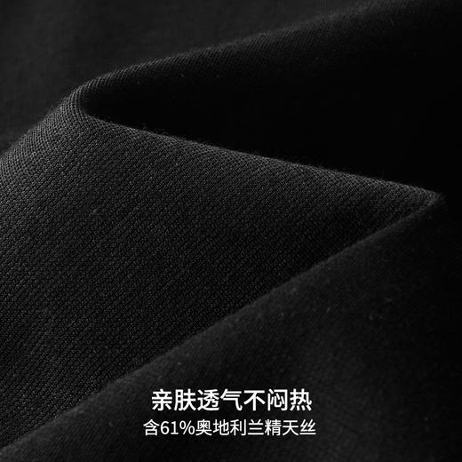 simplepieces春夏款SPST恤女天丝超短廓形短袖 商品图3