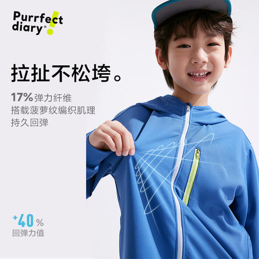 【菠萝格速干外套】【咕噜日记】儿童机能华夫格外套PCWT2513 商品图3